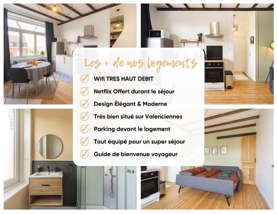 Apartment Le Luxueux - Netflix I Wifi I Centre - Design & Cosy Valenciennes